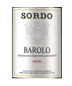 Sordo Barolo Ravera Italian Red Wine 750 mL
