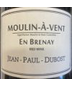 Jean Paul Dubost Moulin-a-Vent En Brenay Red French Beaujolais Wine 750 mL
