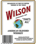 Wilson Whiskey Blend 80@