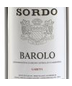Sordo Barolo Gabutti Italian Red Wine 750 mL