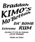 Kimo's Mo' Bettah Da' Bomb Extreme Rum