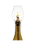 Glass Hurricane Bottle Lamp by Twine