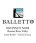 2020 Balletto - Pinot Noir Russian River Valley (750ml)