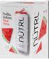 Nutrl - Vodka Seltzer Watermelon (4 pack cans)