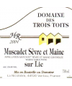 Dom des Trois Toits Muscadet Sevre et Maine Sur Lie French White Loire Wine 750 mL