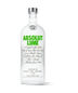 Absolut Lime Flavored Vodka 750ml