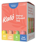 Kalo Hemp-Infused Tea Variety Pack 4 pack Can