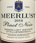 2018 Meerlust Pinot Noir
