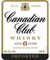 Canadian Club Canadian Whisky 6 Year 750ml