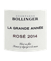 2014 Bollinger La Grande Annee Rose