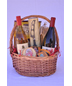Premium Wine & Artisan Cheese Basket