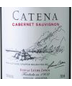 Catena Cabernet Sauvignon Mendoza Argentina Red Wine 750 mL