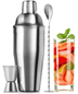 Zulay Simple Craft Cocktail Shaker Set