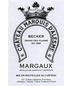 1970 Chateau Marquis di Alesme Becker Margaux 1.5L