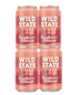 Wild State Raspberry-Hibiscus Cider 4 pack