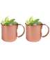 Copper Moscow Mule Mug 16 oz Set of Two