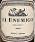 2020 El Enemigo Malbec