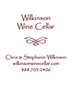 Wilkinson Wine Cellar eGift Certificate
