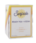 Surfside Peach Tea Vodka 4Pk / 4-355mL