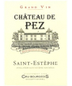 2008 Chateau De Pez Grand Vin Saint Estephe