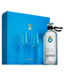 Tequila Casa Dragones Joven Personalized Gift Set with Flute Glasses