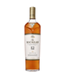 Macallan 12 Year Sherry Oak Whiskey