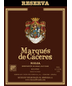 2018 Marques De Caceres - Reserva Rioja
