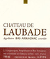 1974 Château de Laubade Bas Armagnac