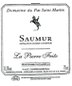 Domaine du Pas Saint Martin Saumur La Pierre Frite Rouge