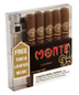 Montecrristo Monte Toro With Torch Lighter 5pk 6" x 52 Ring Guage