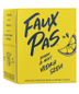 Faux Pas - Lemon & Mint Vodka Hard Seltzer (4 pack cans)