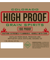 Local Distilling Colorado High Proof Grain Spirits