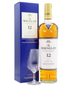 Macallan - Tasting Glass & Double Cask 12 year old Whisky