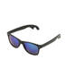 Matte Black with Olivine Lense Bottle Opener Sunglasses by F