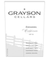 2021 Grayson Cellars - Zinfandel (750ml)