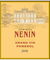 2018 Château Nenin Pomerol - 750ML \/ 1 \/