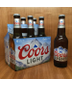 Coors Light 6 Pk Bottle (6 pack 12oz bottles)