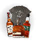Bourbon and Rye Delights Bundle With XL Brown T-Shirt