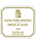 2018 Chateau Pichon Longueville Comtesse De Lalande Pauillac 2eme Grand Cru Classe 750ml