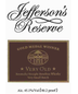Jefferson Reserve VSB Bourbon 750ml