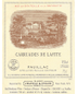 2022 Carruades de Lafite