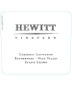 Hewitt Cabernet Sauvignon Napa Rutherford 750ml - Amsterwine Wine Hewitt Cabernet Sauvignon California Napa Valley