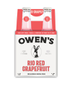 Owen's 'Rio Red Grapefruit' Mixer Non-Alcoholic 4x250mL Bottle 4-Pack New York