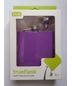 Purple Soft Touch Flask