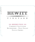Hewitt Vineyard Cabernet Sauvignon Double Plus (torn labels)
