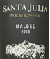 2019 Santa Julia Malbec Reserva