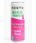 North Vibes Strawberry Melon 10mg THC High Tonics 4pk cans