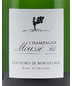Moussé Brut Nature Champagne BdN &#x27;Les Vignes de Mon Village&#x27; NV