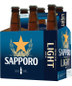 Sapporo Light (6 pack 12oz bottles)