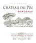 Chateau du Pin Bordeaux